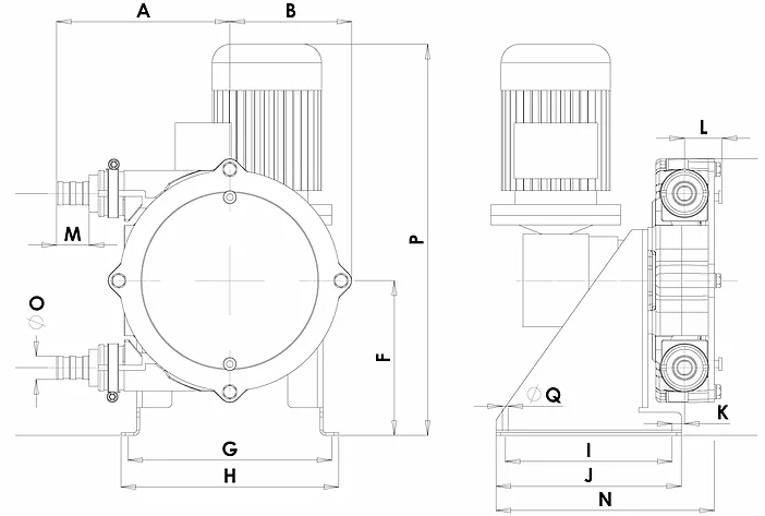 Albin蠕動計量泵ALP09 / ALP13 / ALP17